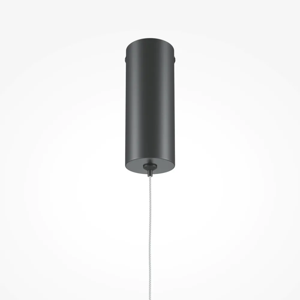 Lampade A Sospensione-Maytoni halo lampada a sospensione led 15w da 3000k a 4000k nera
