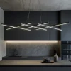 Lampadari Cucina-Maytoni halo lampadario cucina led 40w da 3000k a 4000k moderno