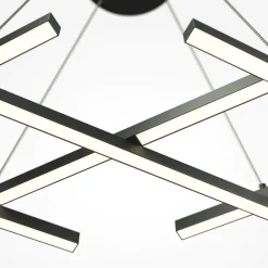 Lampadari Cucina-Maytoni halo lampadario cucina led 40w da 3000k a 4000k moderno