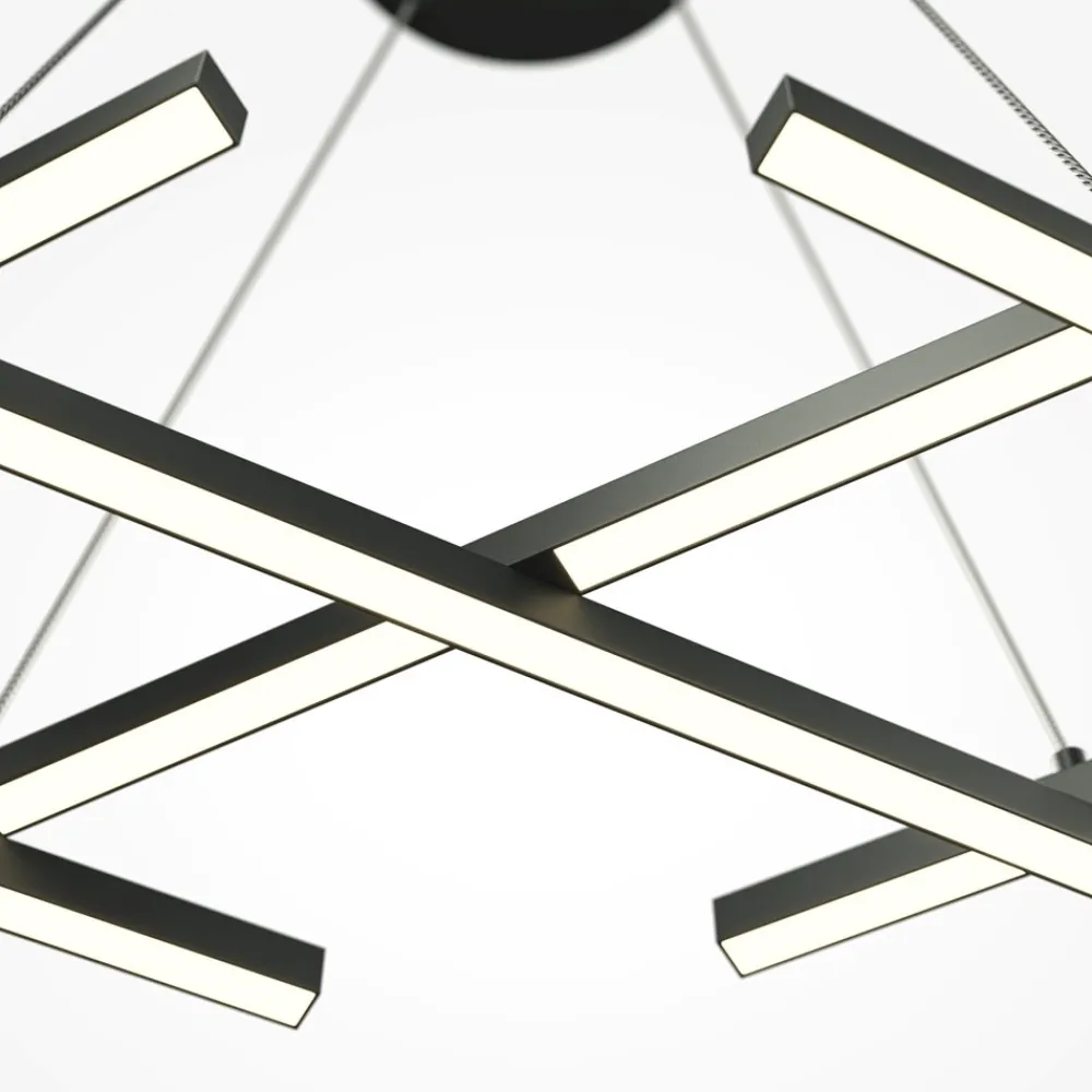 Lampadari Cucina-Maytoni halo lampadario cucina led 40w da 3000k a 4000k moderno