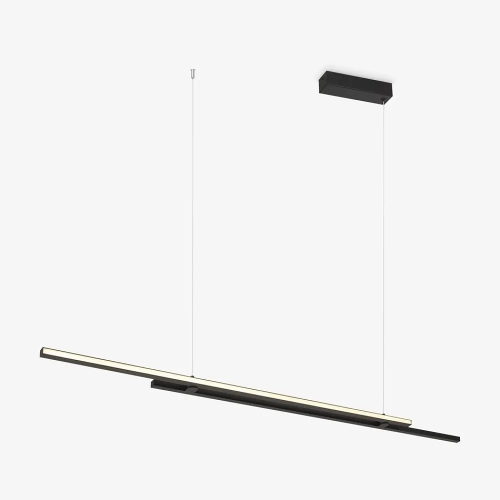 Lampadari Cucina-Maytoni halo lampadario cucina led 48w da 3000k a 4000k sottile
