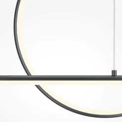 Lampadari Cucina-Maytoni halo lampadario da cucina led 40w da 3000k a 4000k moderno