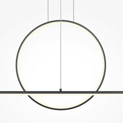 Lampadari Cucina-Maytoni halo lampadario da cucina led 40w da 3000k a 4000k moderno