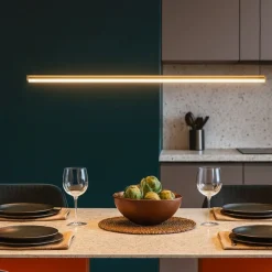 Lampadari Cucina-Maytoni halo lampadario da cucina colore oro led da 2600k a 3500k