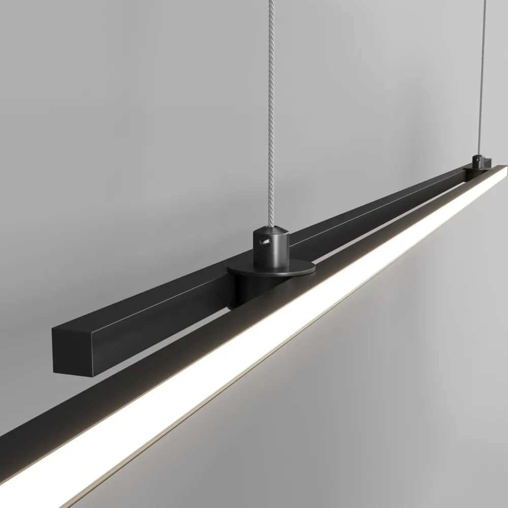 Lampadari Cucina-Maytoni halo lampadario led 48w 4000k per tavolo da cucina