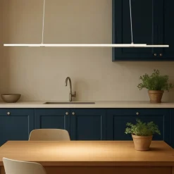 Lampadari Cucina-Maytoni halo lampadario per cucina moderna led 4000k dimmerabile