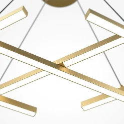 Lampadari Cucina-Maytoni halo lampadario per cucina led 2600k a 3500k