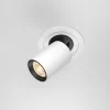 Faretti Da Incasso-Maytoni hidden faretto da incasso led 10w 3000k 220v tondo bianco orientabile retrattile