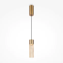 Lampade A Sospensione-Maytoni imaginary lampada a sospensione per isola cucina colore oro led 3000k