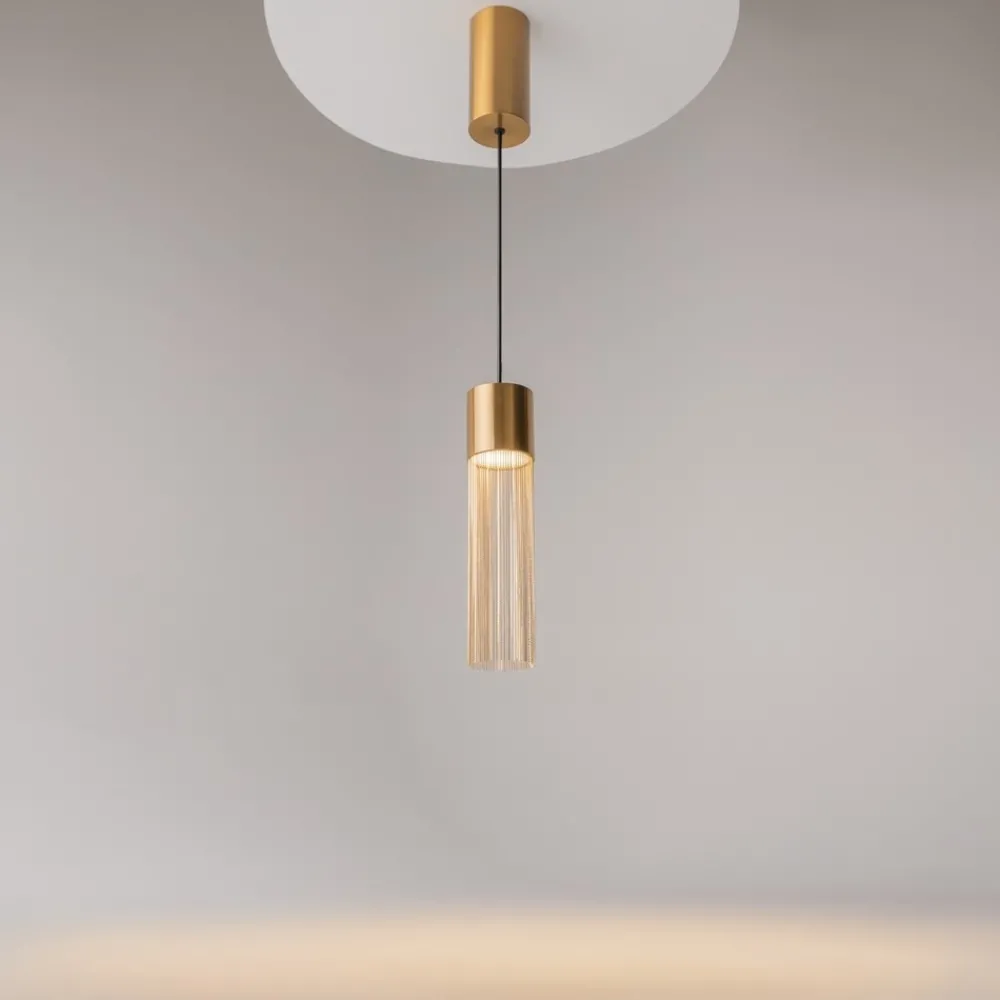 Lampade A Sospensione-Maytoni imaginary lampada a sospensione per isola cucina colore oro led 3000k