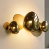 Applique Da Parete-Maytoni jack stone applique design moderna colore oro led 3000k