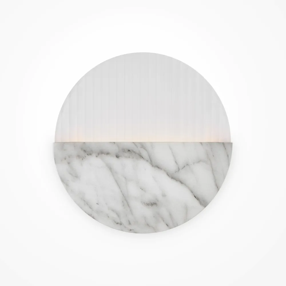 Applique Da Parete-Maytoni jupiter applique da parete led 13w 3000k effetto marmo mod320wl-l13mr3k1