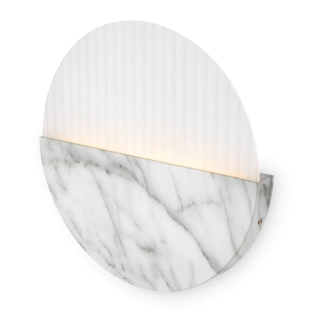 Applique Da Parete-Maytoni jupiter applique da parete led 13w 3000k effetto marmo mod320wl-l13mr3k1