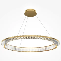 Lampadari Moderni-Maytoni krone lampadario moderno per soggiorno led 3000k