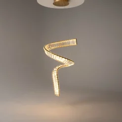 Lampadari Moderni-Maytoni krone lampadario moderno led 3000k