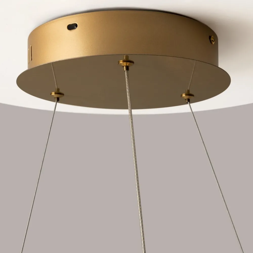 Lampadari Moderni-Maytoni krone lampadario moderno led 3000k