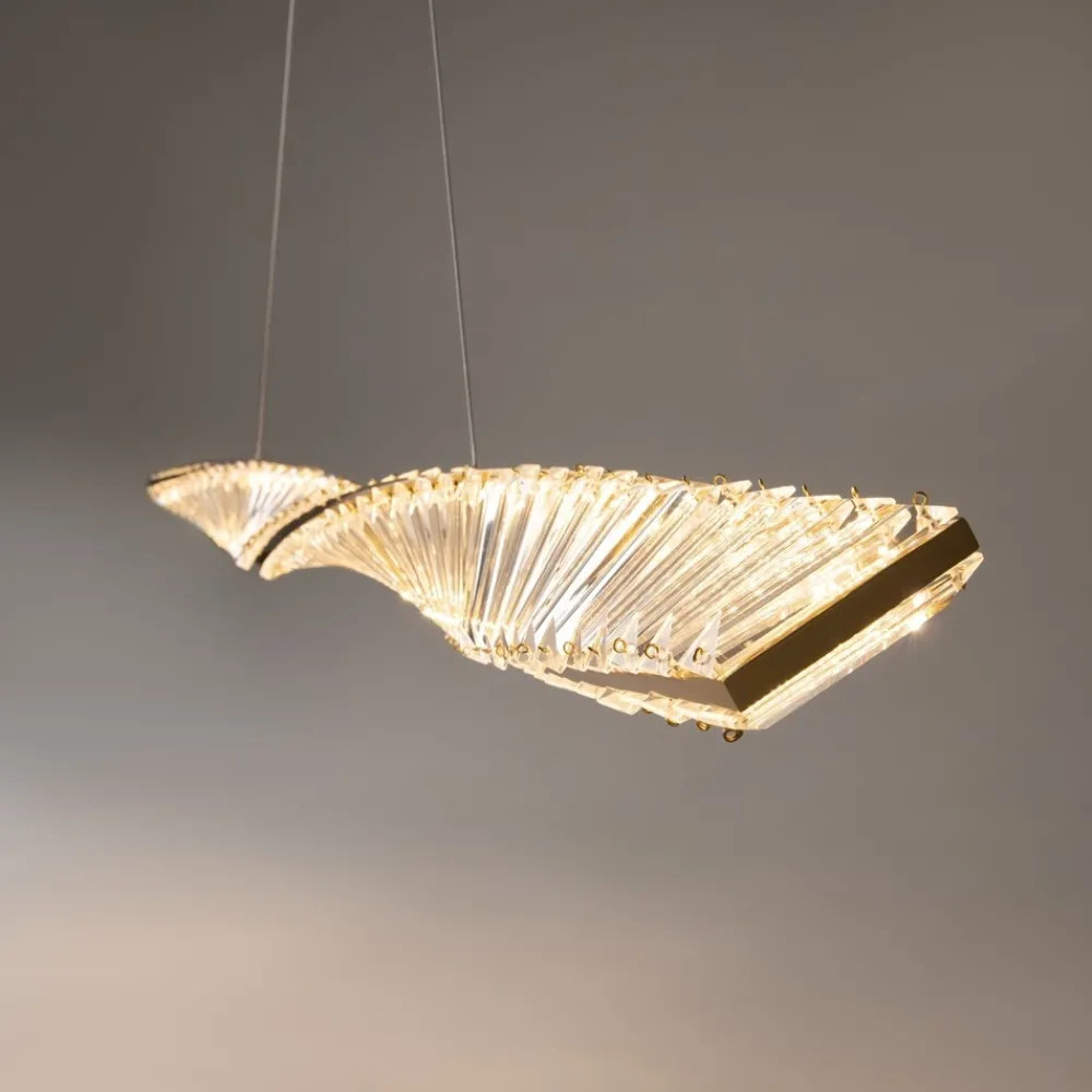 Lampadari Cucina-Maytoni krone lampadario per cucina colore oro led 3000k