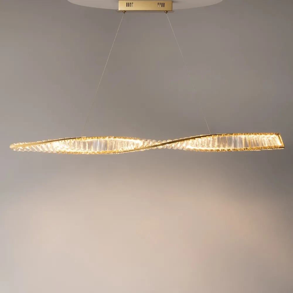 Lampadari Cucina-Maytoni krone lampadario per cucina colore oro led 3000k
