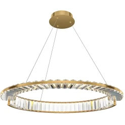 Lampadario Camera Da Letto-Maytoni krone lampadario per camera da letto effetto cristallo led 3000k