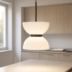 Lampade A Sospensione-Maytoni kyoto lampada a sospensione per cucina moderna led 3000k