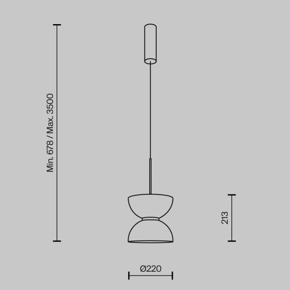 Lampade A Sospensione-Maytoni kyoto lampada a sospensione per cucina moderna led 3000k