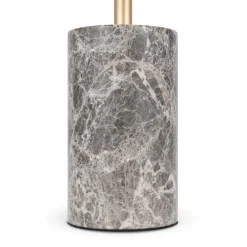 Lampade Da Tavolo-Maytoni kyoto lampada da tavolo moderna effetto marmo led 3000k