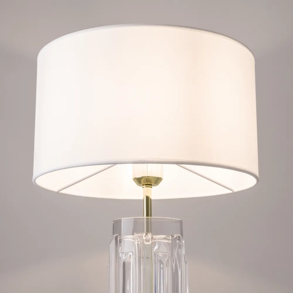 Lampade Da Tavolo-Maytoni lampada da tavolo muse per soggiorno moderna oro ottone base in vetro
