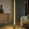 Lampade Da Terra-Maytoni lampada da terra flow oro led da 3000k a 6000k per salotto