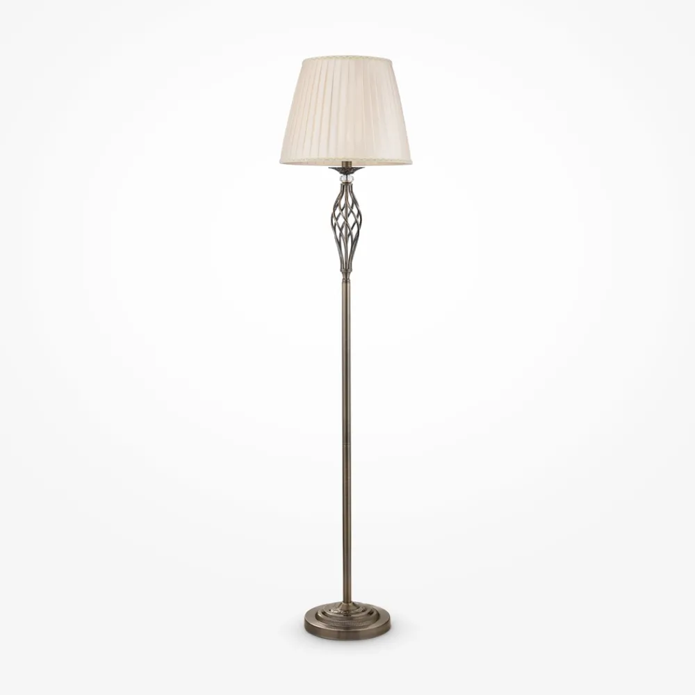 Lampade Da Terra-Maytoni lampada da terra grace stile ferro battuto h165 cm