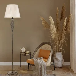 Lampade Da Terra-Maytoni lampada da terra grace stile ferro battuto h165 cm