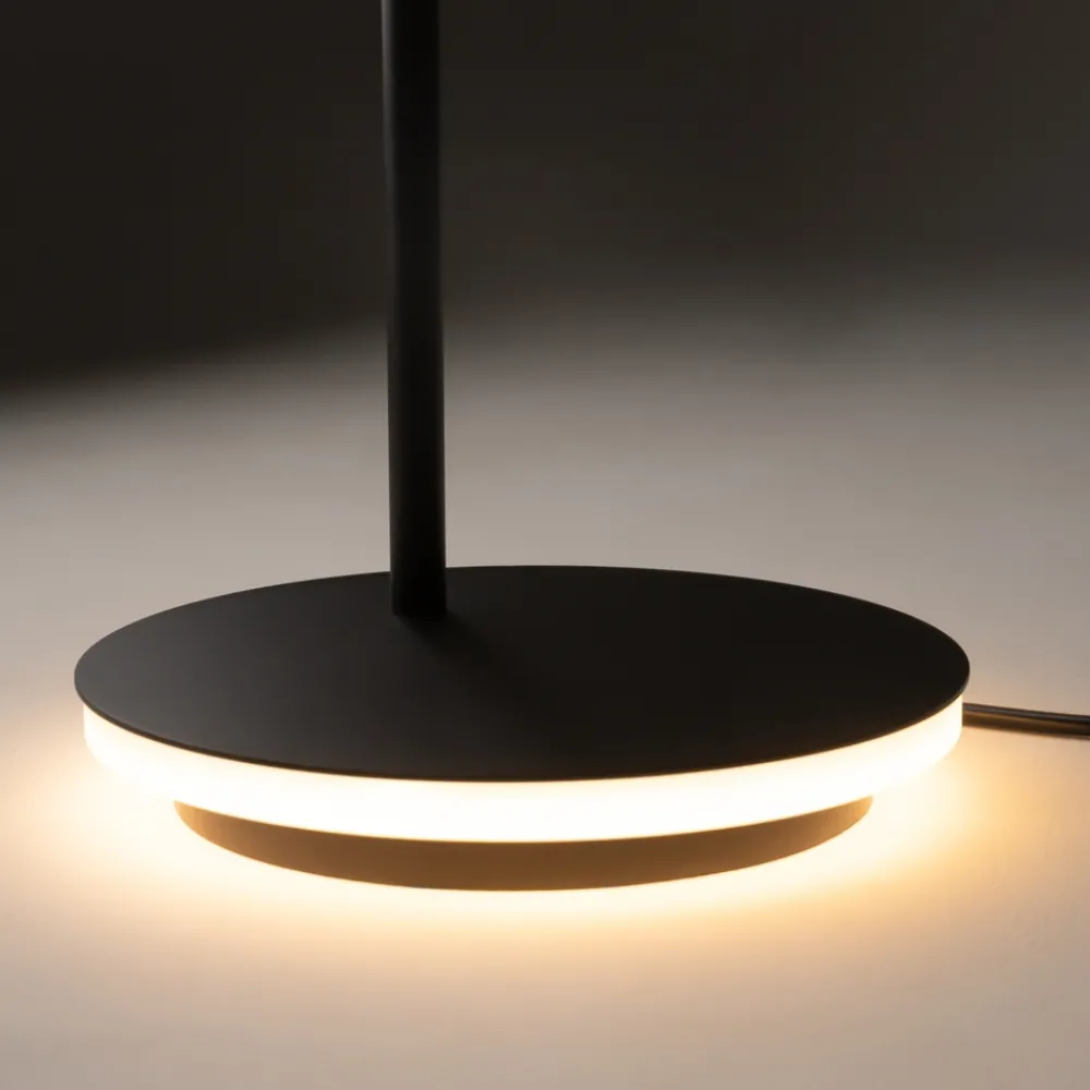 Lampade Da Terra-Maytoni lampada da terra moderna estudo led 3000k orientabile due luci