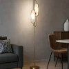 Lampade Da Terra-Maytoni lampada da terra moderna effetto marmo per salotto elegante