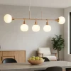 Lampadari Moderni-Maytoni lampadario erich per soggiorno oro rosa moderno
