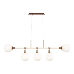 Lampadari Moderni-Maytoni lampadario erich per soggiorno oro rosa moderno