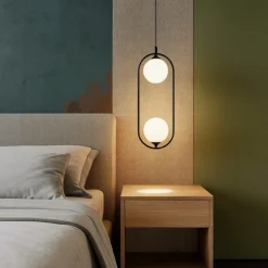 Lampadario Camera Da Letto-Maytoni lampadario nero pendente per comodino camera da letto