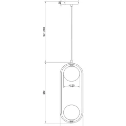 Lampadario Camera Da Letto-Maytoni lampadario nero pendente per comodino camera da letto