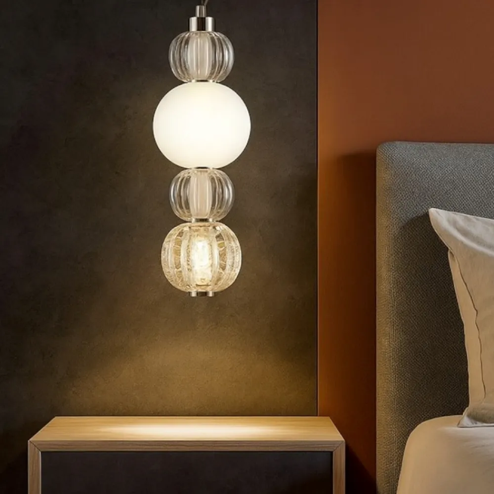 Lampadario Camera Da Letto-Maytoni lampadario per camera da letto collar led 17w 3000k di vetro contemporaneo