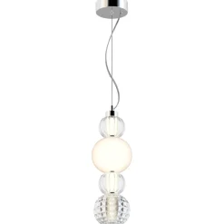 Lampadario Camera Da Letto-Maytoni lampadario per camera da letto collar led 17w 3000k di vetro contemporaneo