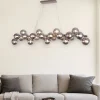 Lampadari Moderni-Maytoni lampadario per soggiorno moderno dallas sfere vetro fume