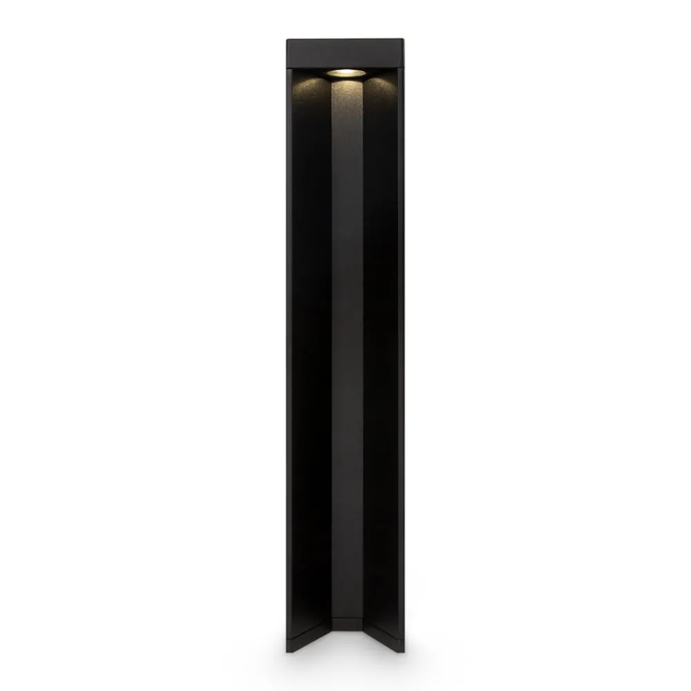 Lampioni Da Giardino-Maytoni lampioncino da giardino essen antracite led 9w 4000k