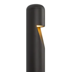 Lampioni Da Giardino-Maytoni lampioncino moderno hagen per esterno led 5w 3000k grafite da giardino