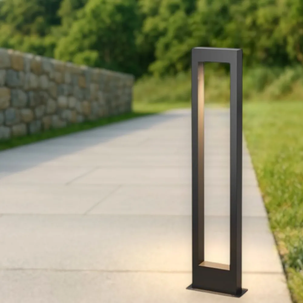 Lampioni Da Giardino-Maytoni lampione da giardino bonn led 3000k ip65 grigio