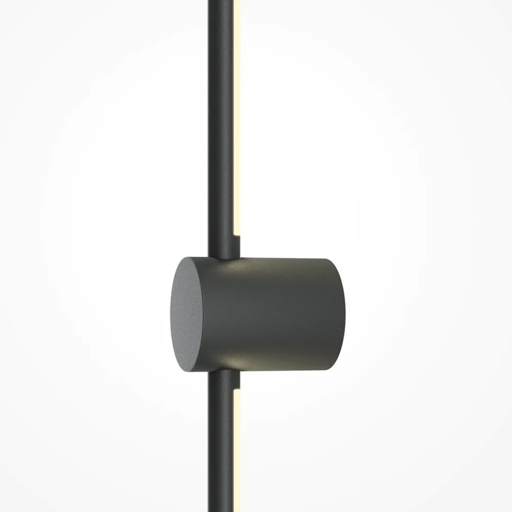 Applique Da Parete-Maytoni light stick applique da parete led 10w 3000k colore nero