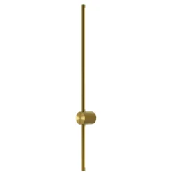 Applique Da Parete-Maytoni light stick applique lunga bacchetta led oro ottone 10w 3000k moderna