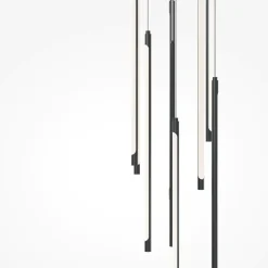 Lampadari Moderni-Maytoni light stick lampadario moderno led 46w 3000k con pendenti