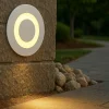 Segnapasso Led-Maytoni limo segnapasso bianco per esterno moderno da incasso led 3000k ip65