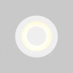 Segnapasso Led-Maytoni limo segnapasso bianco per esterno moderno da incasso led 3000k ip65