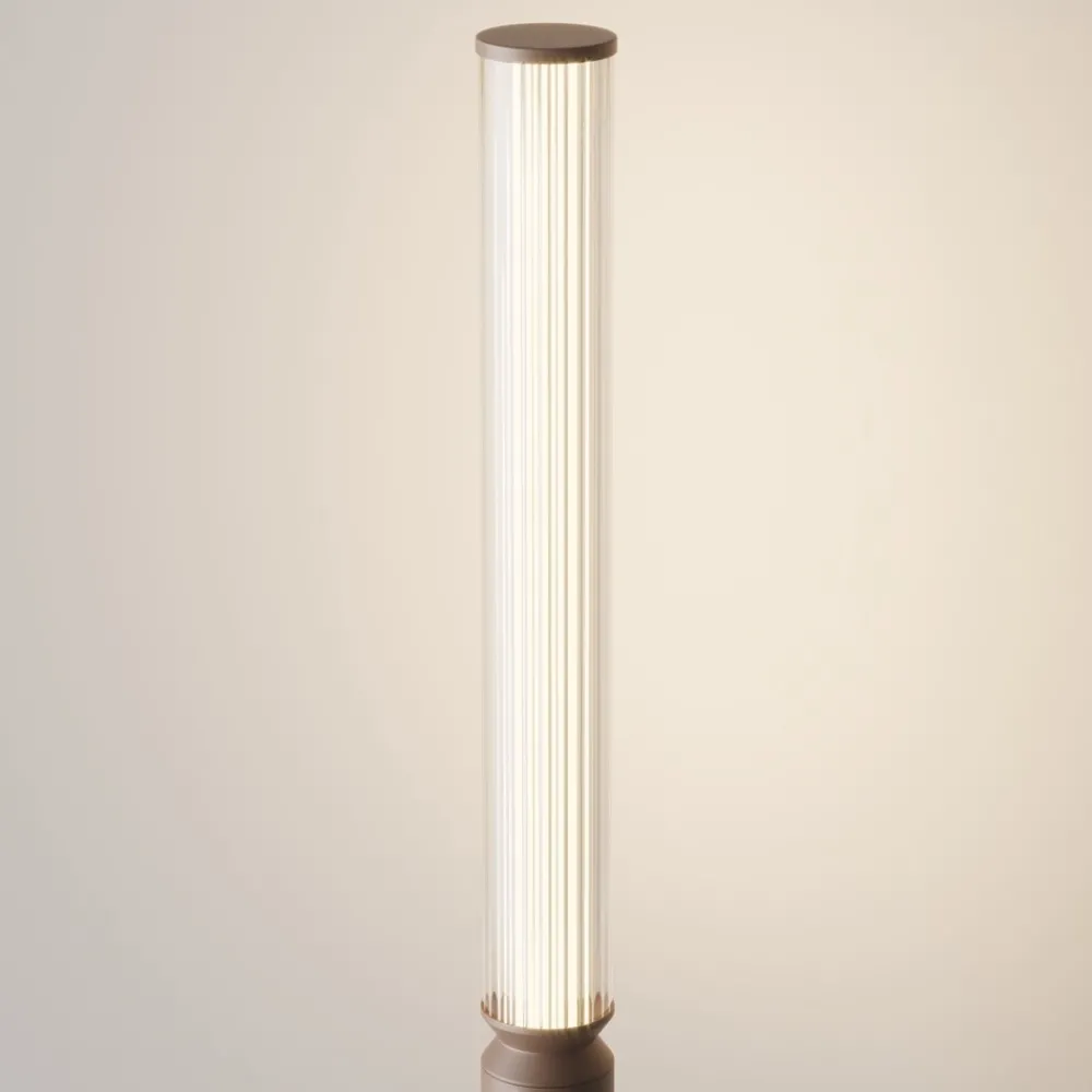Lampioni Da Giardino-Maytoni lit lampione da giardino led 3000k ip65 colore marrone