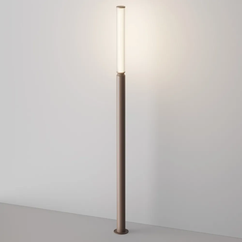 Lampioni Da Giardino-Maytoni lit lampione da giardino led 3000k ip65 colore marrone