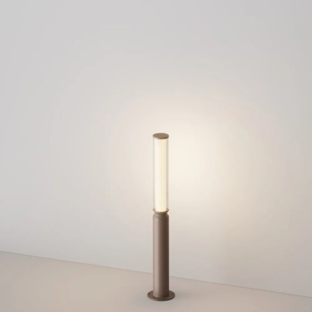 Lampioni Da Giardino-Maytoni lit lampione da giardino led 3000k ip65 marrone moderno